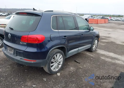 2012 Volkswagen Tiguan Se from USA, damaged, VIN WVGAV7AX7CW600845